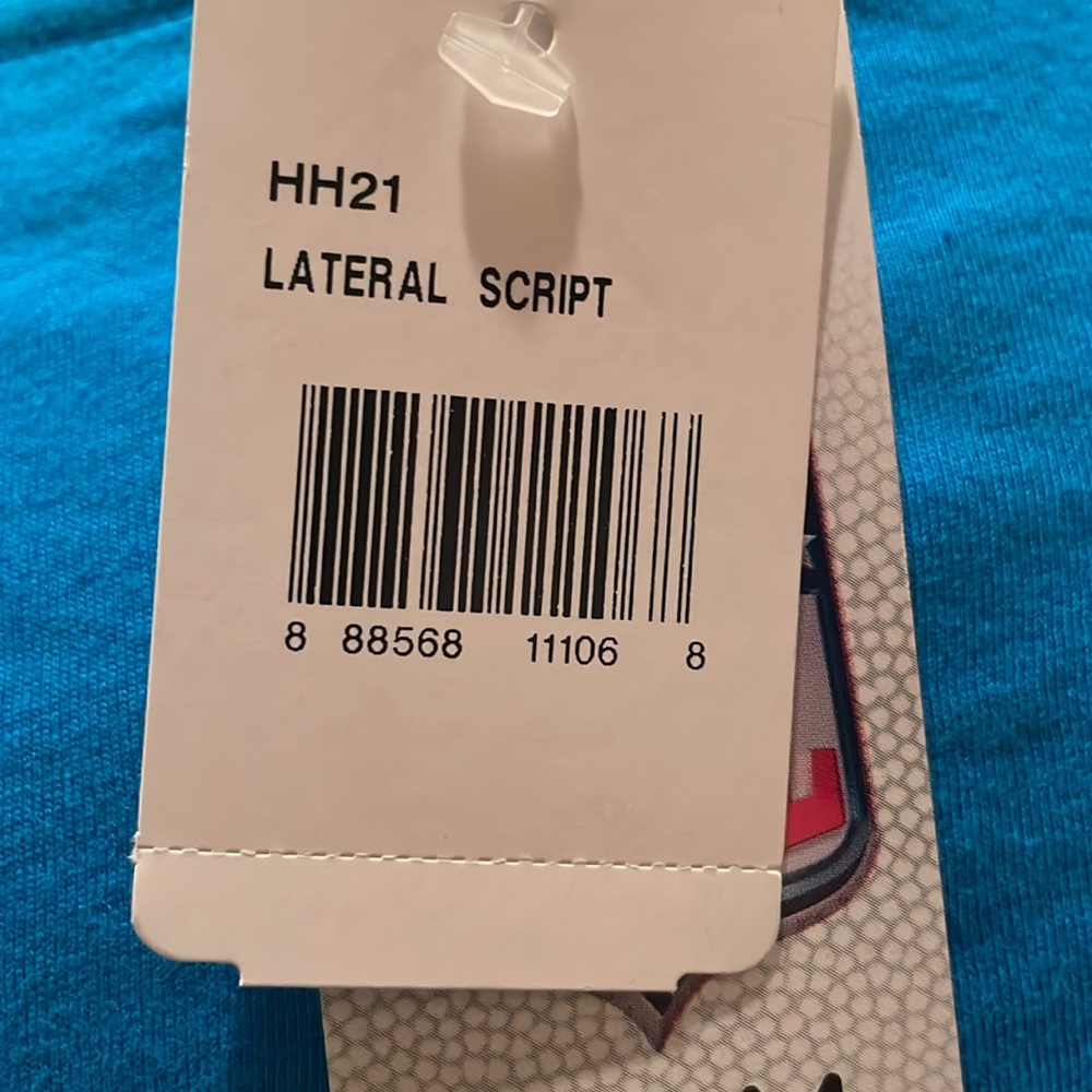 Carolina Panthers NFL Team Apparel Women’s V Neck T Shirt with Lateral Script L - Picture 7 of 10